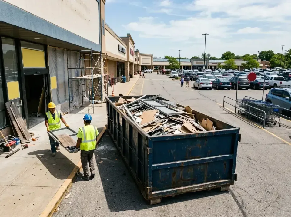 retail-store-renovation-debris-003 — frequently asked questions, Roll-off Dumpster Rentals in Denison, TX